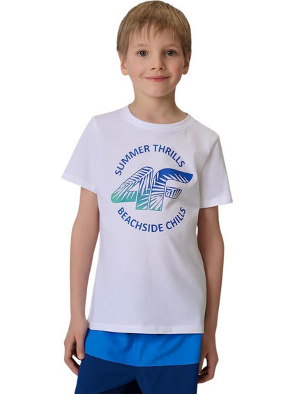 4F Παιδικό T-Shirt Κοντομάνικο Μαύρο 4FJWSS26TTSHM3284-10S