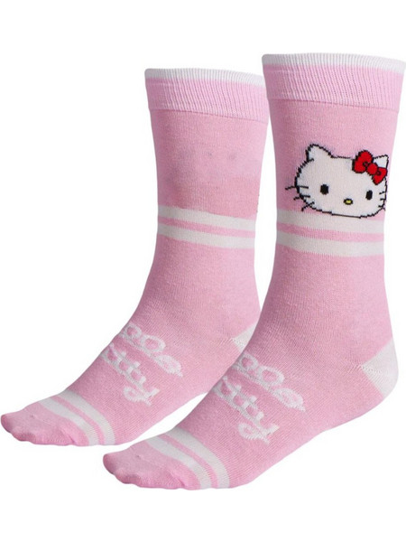 Cerda Sanrio Γυναικείες Κάλτσες Ροζ με Σχέδια 2900003024