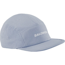 Salomon Logo Καπέλο Jockey με Δίχτυ Snapback Υφασμάτινο Γαλάζιο LC2837400
