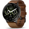 Garmin Venu 4 45mm Slate / Brown Garmin Venu 4 45mm Slate / Brown