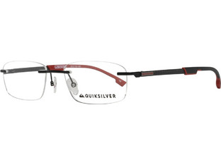 Quiksilver EQYG0304853A Ανδρικός Σκελετός Γυαλιών Οράσεως Κοκάλινος Μαύρος
