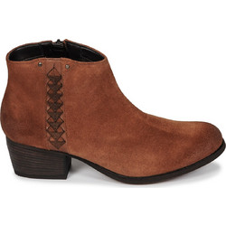 Clarks Γυναικεία Μποτάκια Cowgirl Suede Ταμπά με Χοντρό Χαμηλό Τακούνι 26136328