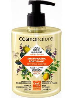 Cosmo Naturel Fortifying Φυτικό Σαμπουάν για Επανόρθωση 500ml