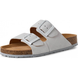 Tamaris Γυναικεία Σανδάλια Suede Ανατομικά Λευκά 1-27543-42-204