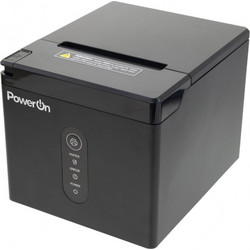 PowerOn TPR-01 Θερμικός Εκτυπωτής Αποδείξεων LAN / USB