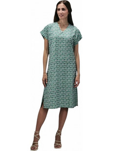 Billy's Fashion Midi Καλοκαιρινό Καθημερινό Φόρεμα Πράσινο Mint 26094