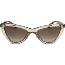Blumarine SBM155 0XAQ Γυναικεία Γυαλιά Ηλίου Cat Eye Κοκάλινα Καφέ με Καφέ Φακό