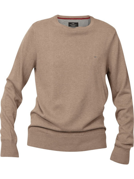 Funky Buddha Ανδρικό Πουλόβερ Μπεζ FBM012-001-09