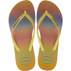 Havaianas Γυναικείες Σαγιονάρες Αντιολισθητικές Κίτρινες 4146908-1732