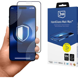 3mk HardGlass Matt Max Tempered Glass (iPhone 16 Plus)