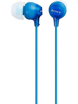 Sony MDR-EX15LP Ακουστικά Ψείρες In-Ear Μπλε