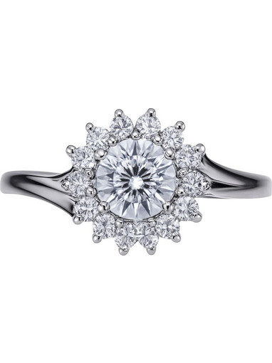 Diamonfire Γυναικείο Δαχτυλίδι Ροζέτα από Ασήμι με Ζιργκόν 61173315821