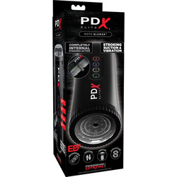 Pipedream PDX Elite Moto Blower Advanced Pocket Αυνανιστήρι με Δόνηση
