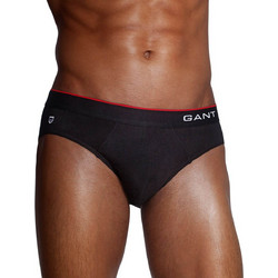 Gant Ανδρικό Σλιπ Βαμβακερό Μαύρο 3GU1201-005