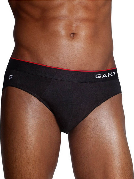 Gant Ανδρικό Σλιπ Βαμβακερό Μαύρο 3GU1201-005