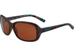 Bolle 12242 Γυναικεία Γυαλιά Ηλίου Ορθογώνια Κοκάλινα Ταρταρούγα με Καφέ Φακό