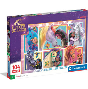 Παιδικό Puzzle Clementoni Unicorn Academy 104 Κομμάτια 25793