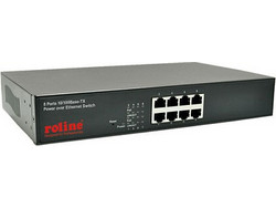 Roline 21.13.1191 Unmanaged L2 Switch με 8 Θύρες Ethernet 1000Mbps
