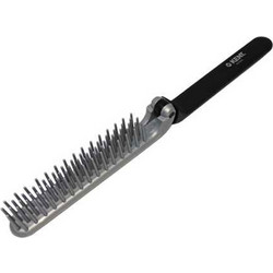 Kent KFM4 Χτένα Μαλλιών για Styling Μαύρη 18.6cm