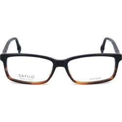 Safilo LASTRA 02 WR7 Ανδρικός Σκελετός Γυαλιών Οράσεως Κοκάλινος Μαύρος