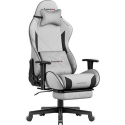 Huzaro Force 5.7 Καρέκλα Gaming Υφασμάτινη με Ρυθμιζόμενα Μπράτσα και Υποπόδιο Γκρι HZ-FORCE5.7GREY