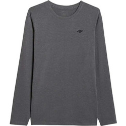 4F Ανδρικό Αθλητικό T-Shirt Ανθρακί 4FWMM00TLONM611-23M