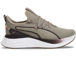 Puma Softride Sabrina Γυναικεία Sneakers Flatforms Γκρι 313503-05