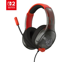 Turtle Beach Airlite Fit Mario Star Gaming Headset Over Ear Black Red