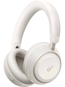 Anker SoundCore Space 2 Ενσύρματα & Ασύρματα Bluetooth Ακουστικά Over Ear με Noise Cancelling Λευκά
