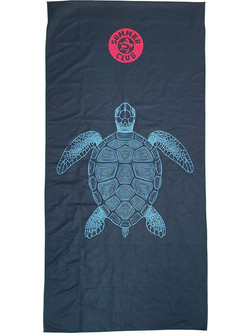Summer Club Turtle Πετσέτα Θαλάσσης Microfiber Navy Μπλε 90x180cm 18420