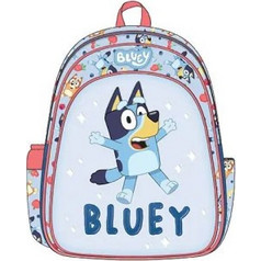 Graffiti Bluey Σχολική Τσάντα Πλάτης Νηπιαγωγείου Γαλάζια 260291