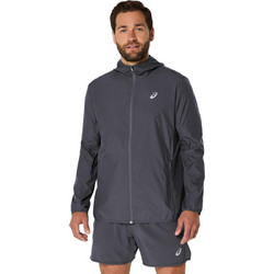 ASICS Αθλητικό Ανδρικό Μπουφάν Χειμωνιάτικο Softshell Αντιανεμικό Ανθρακί 2011D216-020
