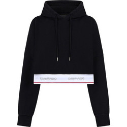 Dsquared2 Γυναικείο Φούτερ με Κουκούλα Μαύρο S72GU0522D25028-900
