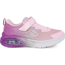 Skechers Microspec Παιδικά Sneakers Ροζ Μωβ 303859L-LTPL