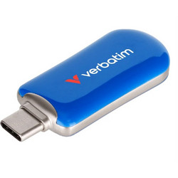 Verbatim Plectra 512GB USB Stick 3.2 Gen 1 με USB-C Μπλε
