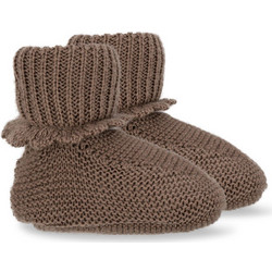 Konges Slojd Βρεφικά Slip Ons Αγκαλιάς Καφέ KS4068