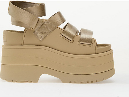 UGG Australia Καλοκαιρινές Γυναικείες Πλατφόρμες Ψηλές Μπεζ 1167431-MDSD
