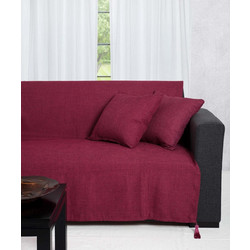 Silk Fashion Ριχτάρι Τριθέσιου Καναπέ 180x300 9925 Φούξια