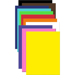 Justnote Χαρτόνι Κολάζ Διάφορα Χρώματα 50x70cm 39141
