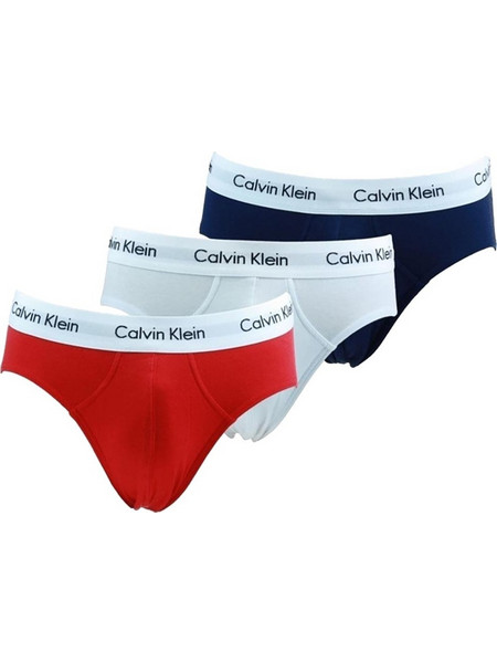 Calvin Klein Ανδρικά Σλιπ Βαμβακερά 3Pack 0000U2661G-I03