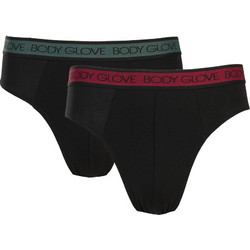 Body Glove Ανδρικά Σλιπ Βαμβακερά Μαύρα 2Pack BGJD430011-005