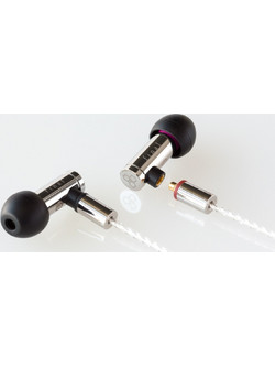 Final E5000 Ακουστικά Ψείρες In-Ear Ασημί Μαύρα