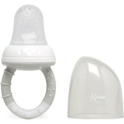 Kiokids Τροφοδότης Σιλικόνης 6m+ Γκρι