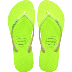 Havaianas Γυναικείες Σαγιονάρες Αντιολισθητικές Lime 4147111-0904