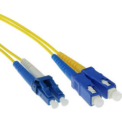 ACT LC-SC Καλώδιο Οπτικής Ίνας 30m Yellow RL8930