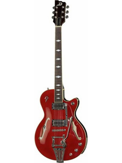 Duesenberg Starplayer TV Deluxe Ηλεκτρική Κιθάρα Semi-Hollow με Μαγνήτες HH & Ταστιέρα Rosewood Crimson Red