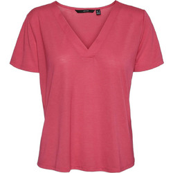 Vero Moda Γυναικείο Καλοκαιρινό Top Φούξια 10307293