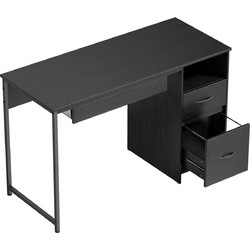 HOMCOM Γραφείο Υπολογιστή Ξύλινο 120x52.3x76cm 836-670V00BK