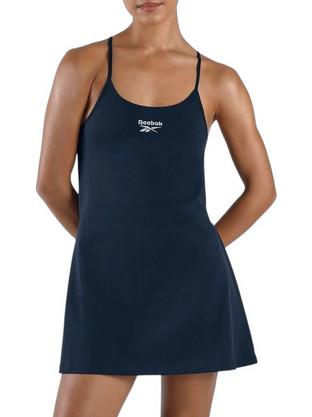 Reebok Mini Καλοκαιρινό Αθλητικό Φόρεμα Navy Μπλε 100253276