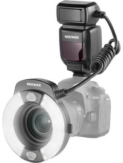 Neewer RF1 TTL Φλας Φωτογραφικής Μηχανής GN15 με Ενσωματωμένη Μπαταρία